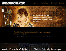 Tablet Screenshot of foxvalleywebworks.com
